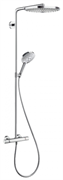 Душевая система Hansgrohe Raindance Select S 27133000 Showerpipe 300 2Jet термостатическая, хром