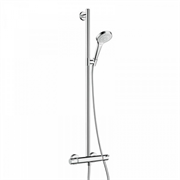 Душевая система Hansgrohe Croma Select S Multi SemiPipe 27247400, белый/хром