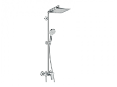 Душевая система Hansgrohe Crometta 27284000 E 240 1jet Showerpipe, хром
