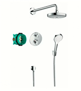 Душевой набор Hansgrohe Croma Select S / Ecostat S 27295000