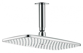 Верхний душ Hansgrohe Raindance 360 27381000, 36х19 см, 1 режим струи, с держателем