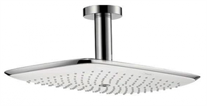 Верхний душ Hansgrohe PuraVida 400 1jet 27390400, белый/хром