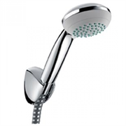 Душевой гарнитур Hansgrohe Crometta 85 Vario 27559000, шланг 160 см, корпус хром, лицевая часть серая