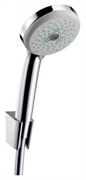 Душевой гарнитур Hansgrohe Croma 100 Multi/Porter'S 27595000, корпус хром, лицевая часть белая