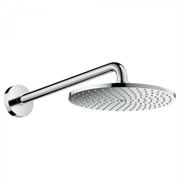Верхний душ Hansgrohe Raindance PowderRain 27607000, 24х24 см, 1 режим струи, с держателем