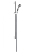 Душевой гарнитур Hansgrohe Crometta 85 Multi 27767000, штанга 65 см, корпус хром, лицевая часть серая