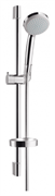 Душевой гарнитур Hansgrohe Croma 100 Vario 27771000, 90 см, корпус хром, лицевая часть белая