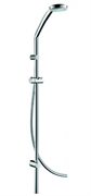 Душевой гарнитур Hansgrohe Croma 100 Multi / Unica 'Reno Lift 27791, 1,05 м, корпус хром, лицевая часть серая