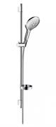 Душевой гарнитур Hansgrohe Raindance Select 150 3jet 90 27803000, корпус хром, лицевая часть белая