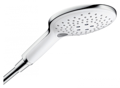Ручной душ Hansgrohe 28587400 Raindance Select S 150 Air 3, белый/хром
