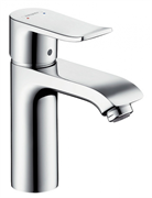 Смеситель Hansgrohe Metris 31080000 для раковины, со сливным гарнитуром