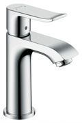 Смеситель Hansgrohe Metris 31088000 для раковины, со сливным гарнитуром