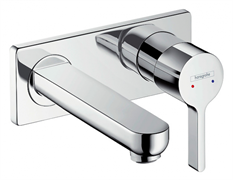 Смеситель для раковины Hansgrohe Metris S 31162000, хром глянцевый
