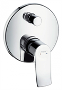 Смеситель Hansgrohe Metris 31493000 для ванны и душа, хром