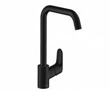 Смеситель Hansgrohe Focus Е2 31820670 для кухни, черный матовый