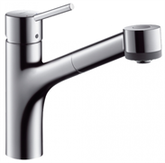 Смеситель Hansgrohe Talis S 32841000 для кухни с выдвижной лейкой