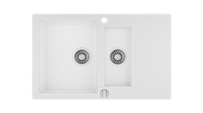 Кухонная мойка Teka Clivo 60 B-TQ (40148024) белый мраморный