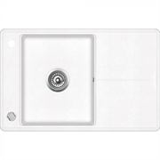 Мойка гранит. TEKA ESTELA 50 B-TQ 1B 1D MARBLE WHI