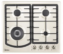 Встраиваемая газовая варочная панель Midea MG647TRI-B