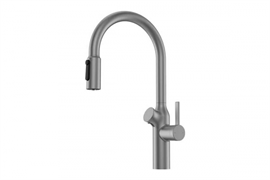 Смеситель кухонный с дозатором Oulin OL - 8018 Satin