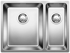 Blanco Andano 340/180-U, мойка, нерж. сталь с зеркальной полировкой, без клапана-автомата, левая