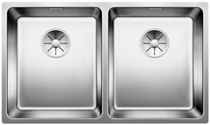 Blanco Andano 340/340-U, мойка, нержавеющая сталь с зеркальной полировкой, без клапана-автомата