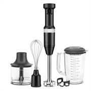 Блендер погружной KitchenAid 5KHBV83EBM, матовый черный