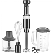 Блендер погружной KitchenAid 5KHBV83EOB, черный