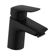 Смеситель для раковины Hansgrohe Logis 71077670, с донным клапаном Push-Open, черный матовый
