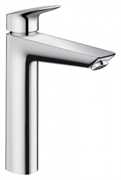 Смеситель для раковины Hansgrohe Logis 71090000, с донным клапаном Push-Open, хром