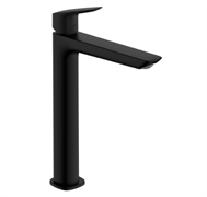 Смеситель Hansgrohe Logis 71257670, 240 Fine для раковины, с донным клапаном, черный матовый