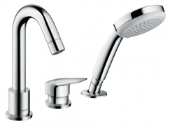 Смеситель на борт ванны Hansgrohe Logis 71313000 на 3 отверстия