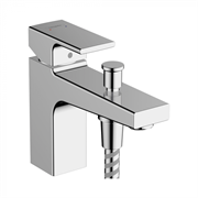 Смеситель Hansgrohe Vernis Shape 71463000 для ванны и душа, на борт ванны, хром