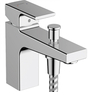 Смеситель Hansgrohe Vernis Shape, Monotrou, для ванны и душа, 2 уровня расхода воды, цвет хром, 71464000