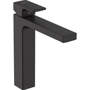 Смеситель для раковины Hansgrohe Vivenis 71591670 Shape, с донным клапаном, черный матовый
