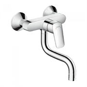 Смеситель Hansgrohe Logis 71836000, для кухонной мойки, хром