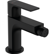 Смеситель Hansgrohe Rebris 72211670 E для биде, с набором для слива, черный матовый