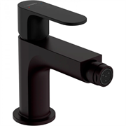 Смеситель Hansgrohe Rebris 72212670 S для биде, с набором для слива, черный матовый