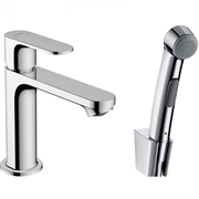 Смеситель Hansgrohe Rebris 72215000 S для раковины с гигиеническим душем, хром глянцевый