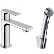 Смеситель Hansgrohe Rebris 72216000 E для раковины с гигиеническим душем, хром глянцевый