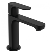 Смеситель для раковины Hansgrohe Rebris 72517670 S, с донным клапаном, черный матовый