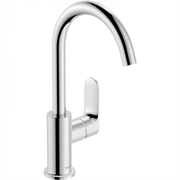 Смеситель для раковины Hansgrohe Rebris 72536000 S, с донным клапаном, хром глянцевый