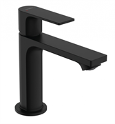 Смеситель для раковины Hansgrohe Rebris 72557670 E, с донным клапаном, черный матовый