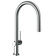 Кухонный смеситель Hansgrohe Talis M54, с вытяжным изливом, хром, 72802000