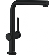 Смеситель Hansgrohe Talis 210 M54, для кухонной мойки, с вытяжным изливом, черный матовый