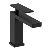 Смеситель для раковины Hansgrohe Tecturis E 73010670, с донным клапаном, цвет черный матовый