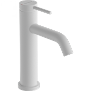 Смеситель для раковины Hansgrohe Tecturis S 73310700, с донным клапаном, цвет белый матовый