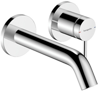 Смеситель встраиваемый для раковины Hansgrohe Tecturis S 73350000, с донным клапаном, цвет хром глянец