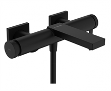 Смеситель для ванны и душа Hansgrohe Tecturis E 73420670, цвет черный матовый