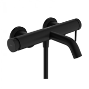Смеситель для ванны и душа Hansgrohe Tecturis S 73422670, цвет черный матовый